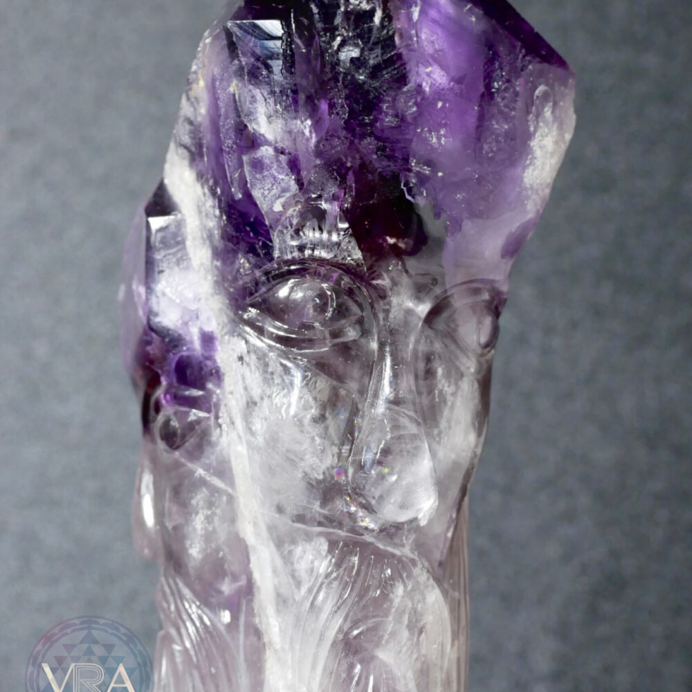 Amethyst/Ametrine Triple-faced Wizard Sceptre 1157