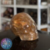 ‘LOVE’  Golden Rutile Humanoid Skull 222